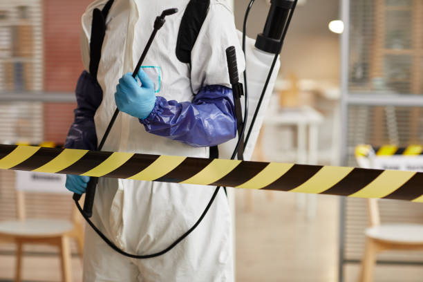 Professional Drug Lab Cleanup technician working in Shepherd, MI
